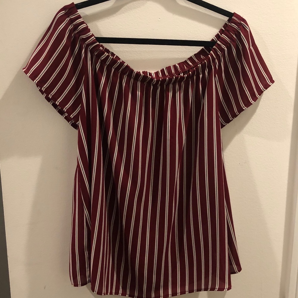 Off the shoulders top